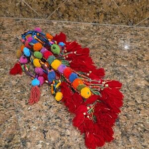 Beaded Boho Bag Charm